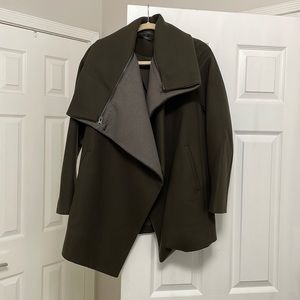 All saints jacket with asymmetrical collar